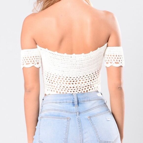 ✨ Here To Stay Crochet Top✨ - Picture 4 of 7